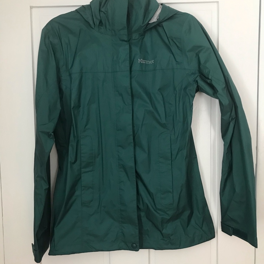 Marmot Precip Rain Jacket Medium Dark Teal